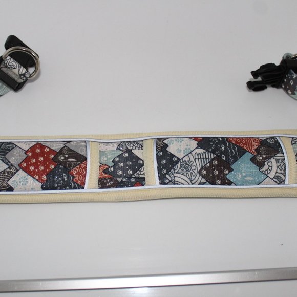 Adjustable Size L Mesh Dog Collar Reflective With Strong Sturdy Buckle - Picture 5 of 8